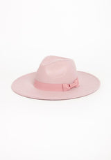 WIDE BRIM RIBBON FEDROA HAT king-general-store-5710.myshopify.com