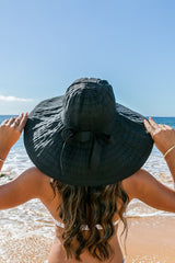 Classic Bow Accent Sunhat Extra Wide Brim king-general-store-5710.myshopify.com