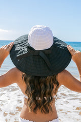 Classic Bow Accent Sunhat Extra Wide Brim king-general-store-5710.myshopify.com