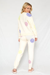 Smiley Sweater Cardigan king-general-store-5710.myshopify.com