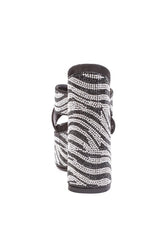 SINFUL High Platform Patterned Diamante Slides king-general-store-5710.myshopify.com