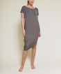 BAMBOO Asymmetrical Dolman Dress with Pockets king-general-store-5710.myshopify.com