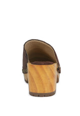 CEDRUS FINE SUEDE STUDDED CLOG MULES king-general-store-5710.myshopify.com