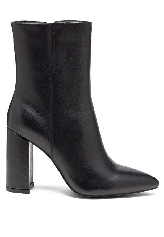 MARGEN ANKLE-HIGH POINTED TOE BLOCK HEELED BOOT king-general-store-5710.myshopify.com