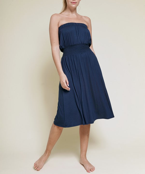 BAMBOO Knee Length Tube Dress king-general-store-5710.myshopify.com