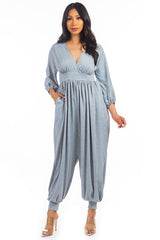 Grey Harem Pant Jumpsuit king-general-store-5710.myshopify.com