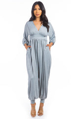 Grey Harem Pant Jumpsuit king-general-store-5710.myshopify.com