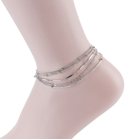 Three Piece Layered Anklet king-general-store-5710.myshopify.com