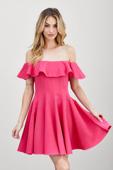 A Line Ruffle Mini Dress king-general-store-5710.myshopify.com