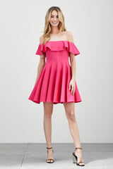 A Line Ruffle Mini Dress king-general-store-5710.myshopify.com