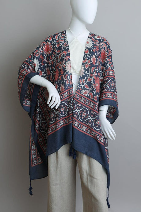Touch of Morroco Tapestry Tassel Kimono king-general-store-5710.myshopify.com