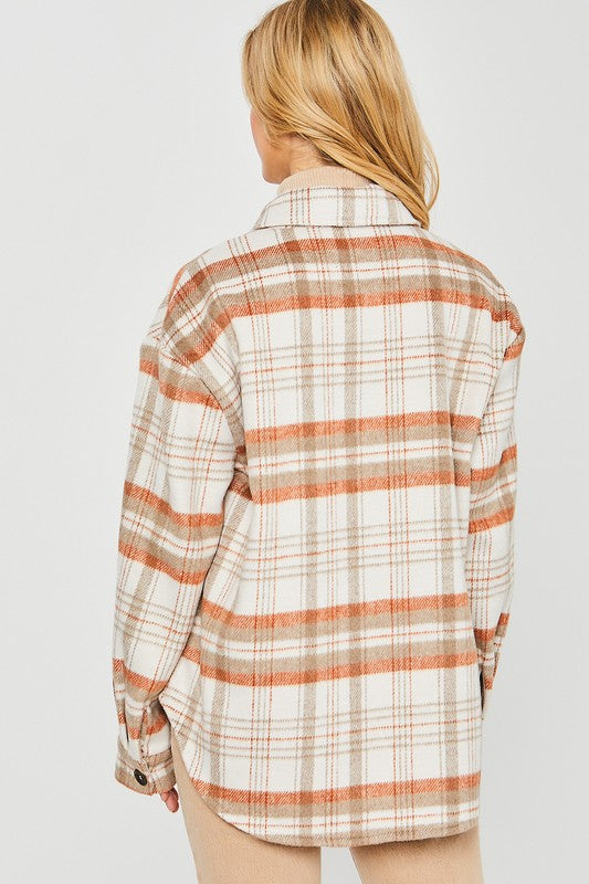 Plaid Bust Pocket Shacket king-general-store-5710.myshopify.com