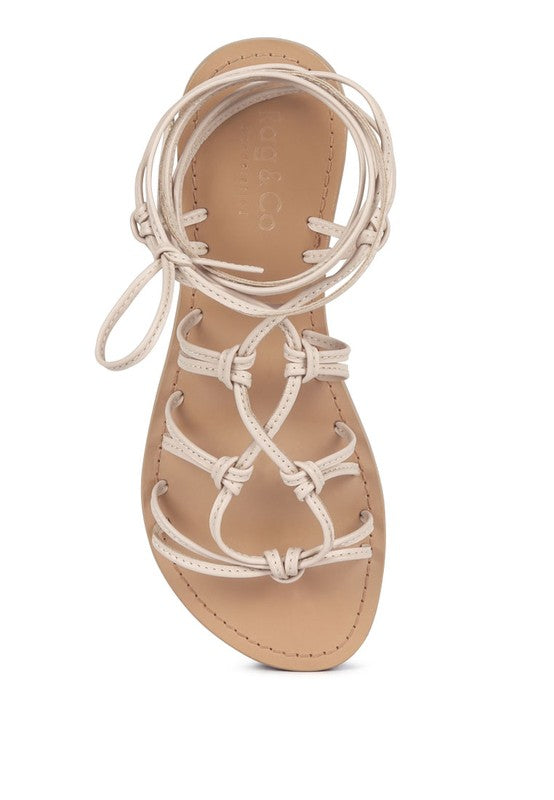 BAXEA Handcrafted Tie Up string Flats king-general-store-5710.myshopify.com