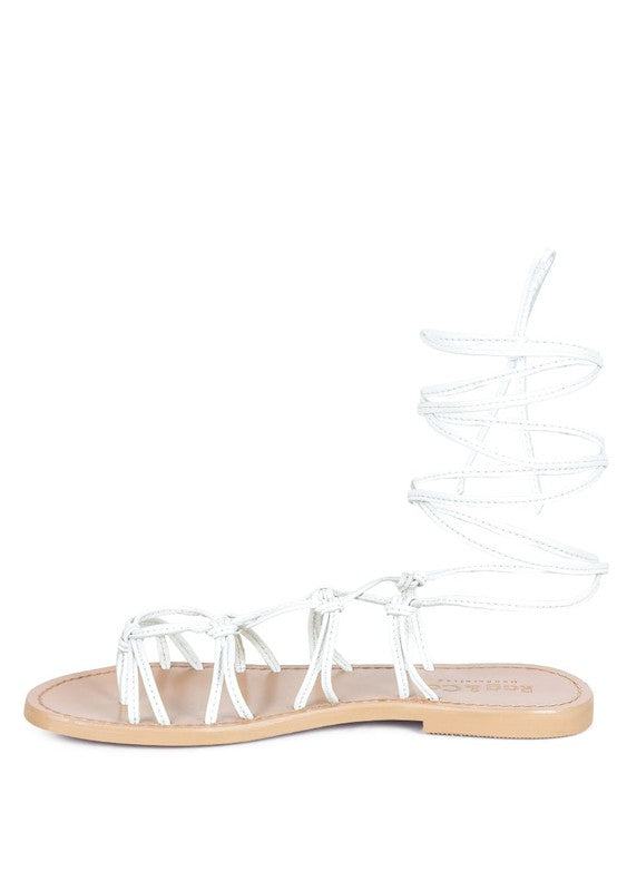 BAXEA Handcrafted Tie Up string Flats king-general-store-5710.myshopify.com