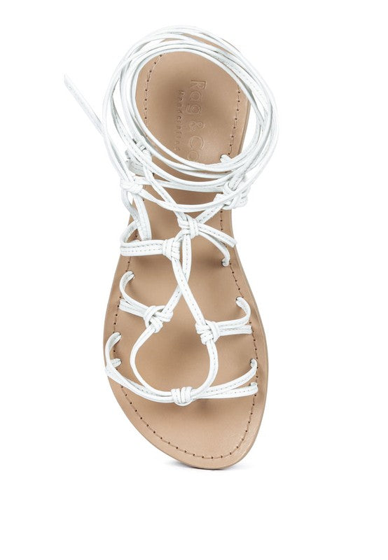 BAXEA Handcrafted Tie Up string Flats king-general-store-5710.myshopify.com