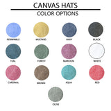 Embroidered Beach Please Colorful Canvas Hat king-general-store-5710.myshopify.com