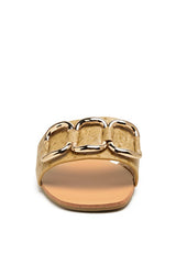 MADELEINE Metal Rings Flat Slides king-general-store-5710.myshopify.com