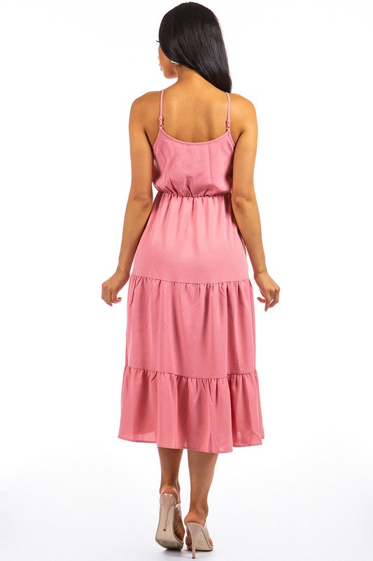 Dusty Pink Sexy Maxi Dress king-general-store-5710.myshopify.com