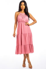 Dusty Pink Sexy Maxi Dress king-general-store-5710.myshopify.com