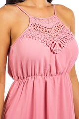 Dusty Pink Sexy Maxi Dress king-general-store-5710.myshopify.com