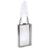 Acrylic Chain Handle See Thru Crossbody Clutch king-general-store-5710.myshopify.com