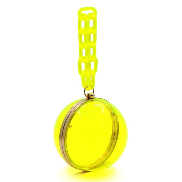 Acrylic Chain Handle See Thru Ball Crossbody Bag king-general-store-5710.myshopify.com