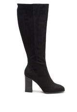 MADMAN STRETCH HIGH HEEL VELVET BOOT king-general-store-5710.myshopify.com