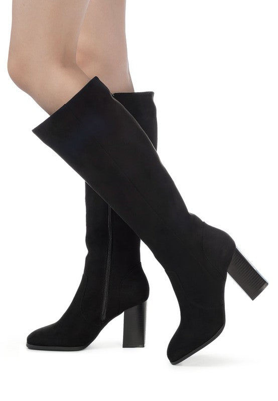 MADMAN STRETCH HIGH HEEL VELVET BOOT king-general-store-5710.myshopify.com