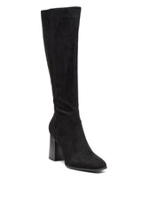 MADMAN STRETCH HIGH HEEL VELVET BOOT king-general-store-5710.myshopify.com