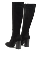 MADMAN STRETCH HIGH HEEL VELVET BOOT king-general-store-5710.myshopify.com