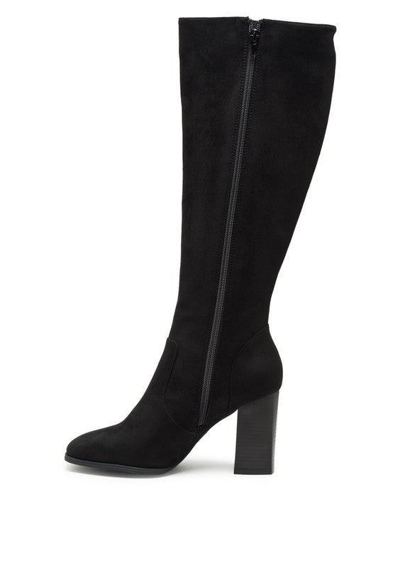 MADMAN STRETCH HIGH HEEL VELVET BOOT king-general-store-5710.myshopify.com