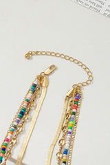 Four Layer Brass Chain Necklace king-general-store-5710.myshopify.com