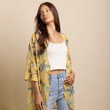 Tropical Open Front Kimono