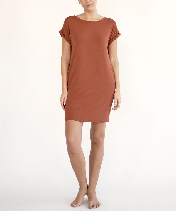 BAMBOO Crop Dress with Pockets king-general-store-5710.myshopify.com