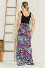 Bohemian Smocked Wide Leg Pants king-general-store-5710.myshopify.com