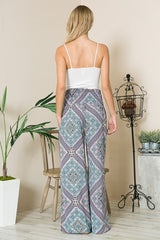 Bohemian Smocked Wide Leg Pants king-general-store-5710.myshopify.com