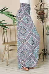 Bohemian Smocked Wide Leg Pants king-general-store-5710.myshopify.com