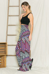 Bohemian Smocked Wide Leg Pants king-general-store-5710.myshopify.com