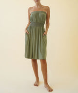 BAMBOO Knee Length Tube Dress king-general-store-5710.myshopify.com