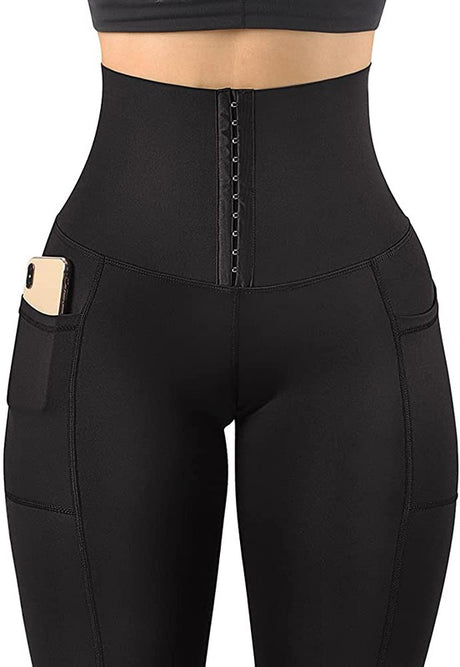 Corset leggings  Soft Body Shaper with Pockets king-general-store-5710.myshopify.com