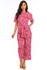 Red Multi Print Sexy Jumpsuit king-general-store-5710.myshopify.com