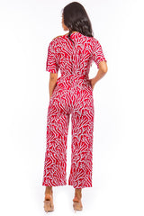 Red Multi Print Sexy Jumpsuit king-general-store-5710.myshopify.com