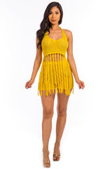 Yellow Beach Style Crochet Set king-general-store-5710.myshopify.com