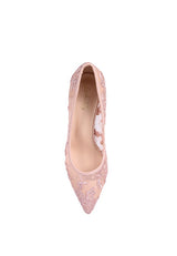 REUNION Lace Stiletto Party Pumps king-general-store-5710.myshopify.com