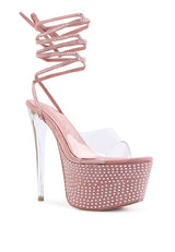 SUGAR MOM STRAPPY DIAMANTE PLATFORM HIGH HEELS king-general-store-5710.myshopify.com