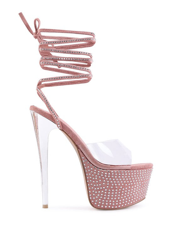 SUGAR MOM STRAPPY DIAMANTE PLATFORM HIGH HEELS king-general-store-5710.myshopify.com