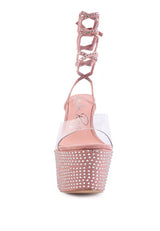 SUGAR MOM STRAPPY DIAMANTE PLATFORM HIGH HEELS king-general-store-5710.myshopify.com