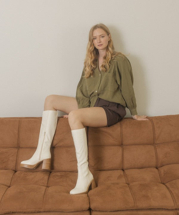 Oasis Society Juniper - Platform Knee-High Boots king-general-store-5710.myshopify.com