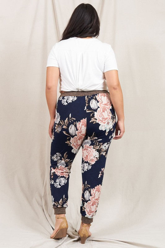 Rose Print Jogger king-general-store-5710.myshopify.com