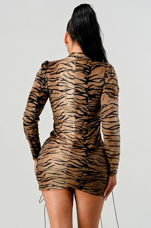 Athina Transition Animal Print Mini Dress king-general-store-5710.myshopify.com